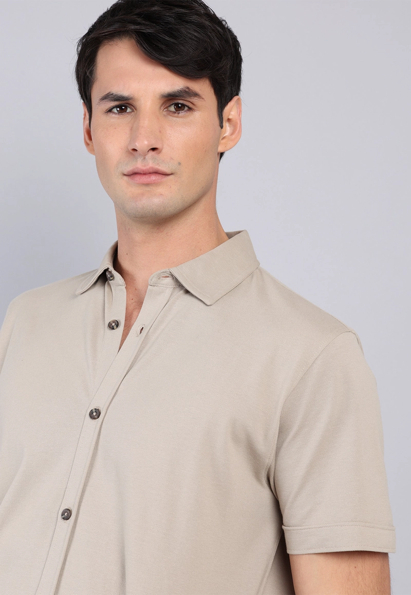 POLERA ABOTONADA SPANDEX ARROW - 3