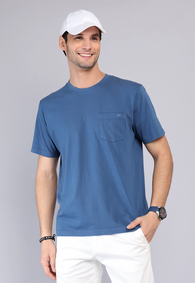 POLERA CUELLO REDONDO STONE WASH ARROW - 1