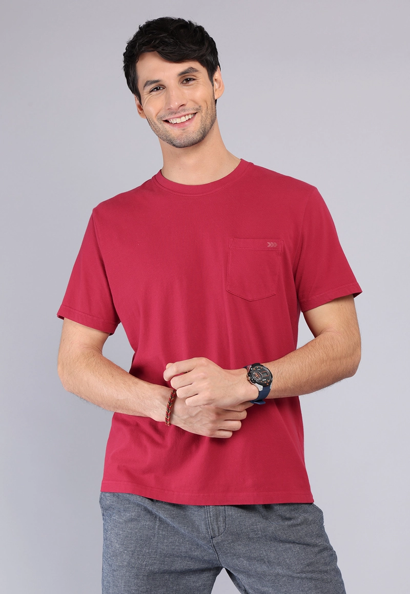 POLERA CUELLO REDONDO STONE WASH ARROW - 1