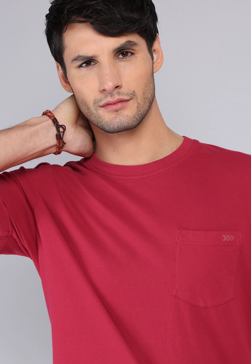 POLERA CUELLO REDONDO STONE WASH ARROW - 3
