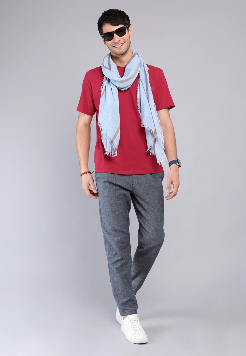 POLERA CUELLO REDONDO STONE WASH ARROW - 4