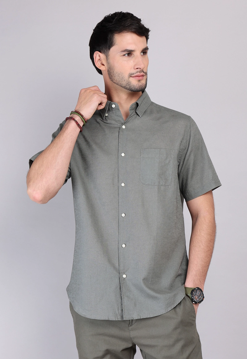 CAMISA LINO ALGODON ARROW - 1