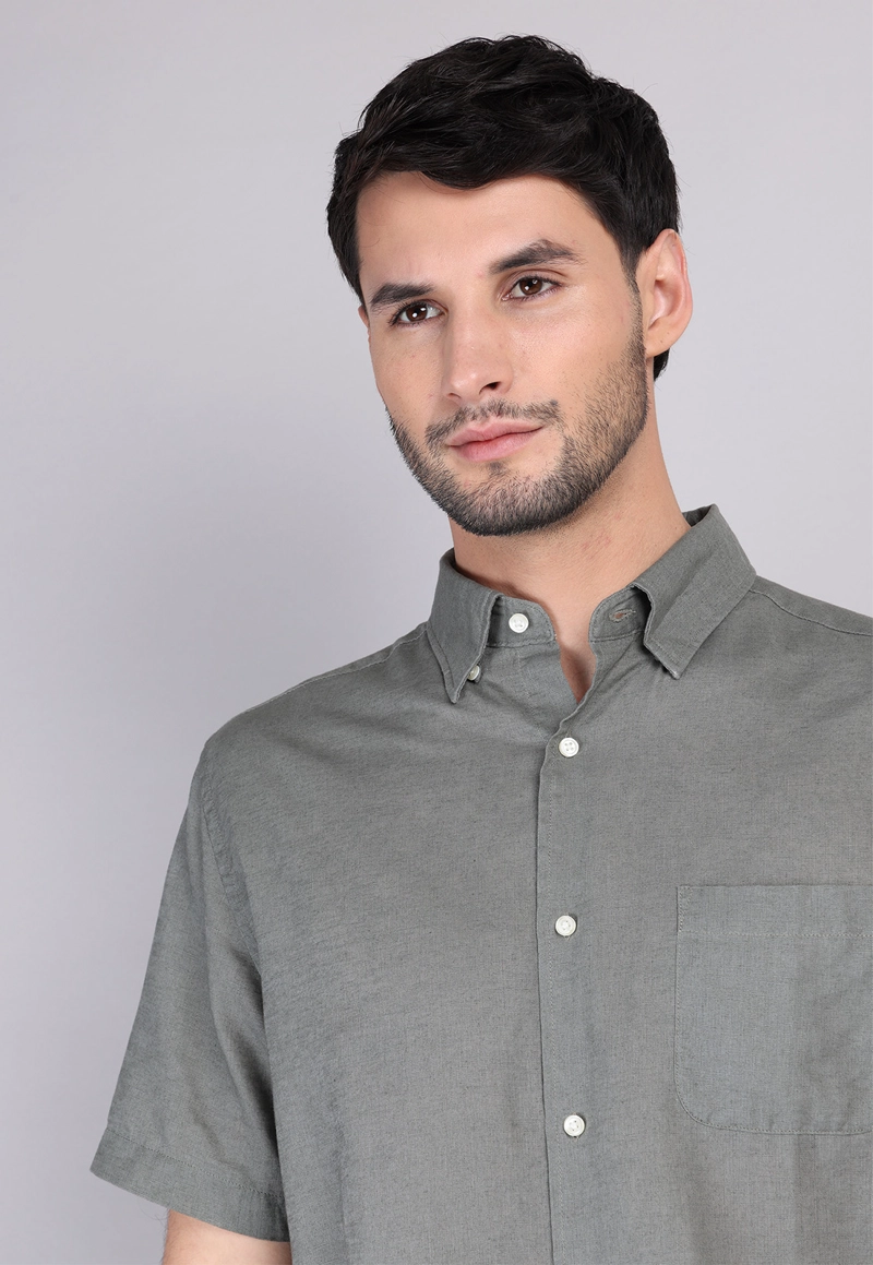 CAMISA LINO ALGODON ARROW - 3