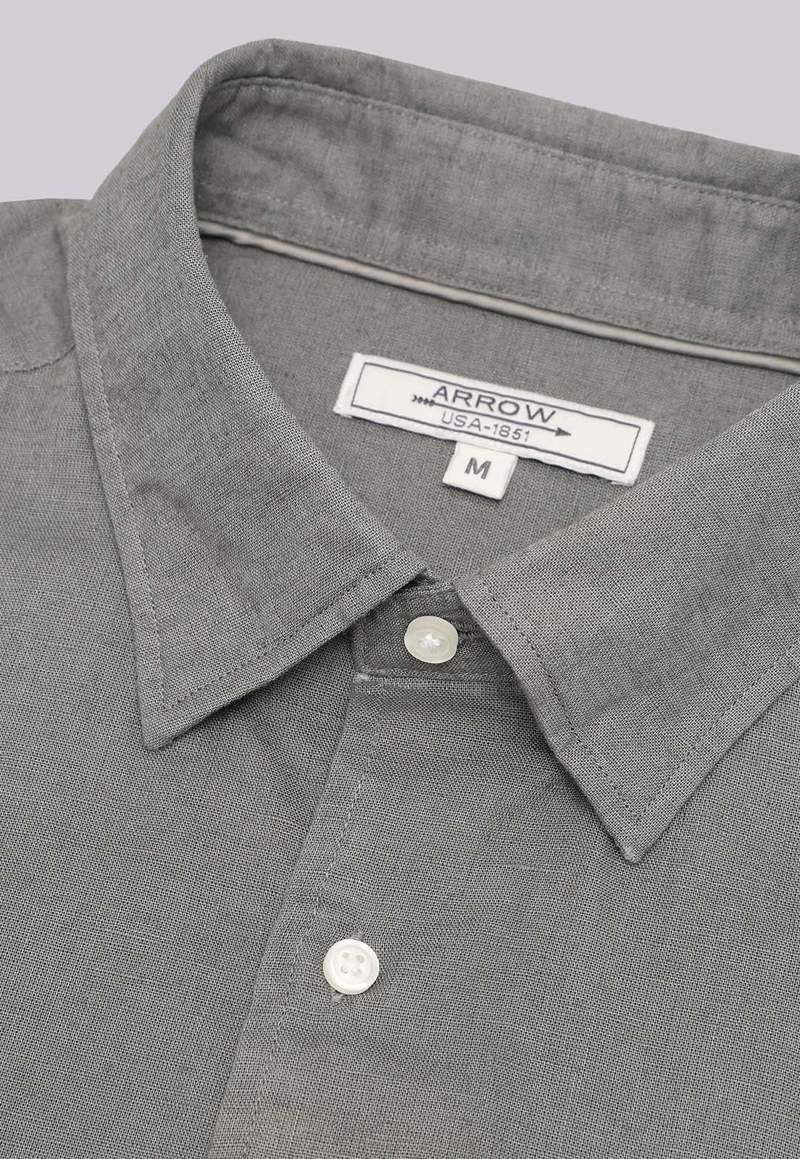 CAMISA LINO ALGODON ARROW - 5
