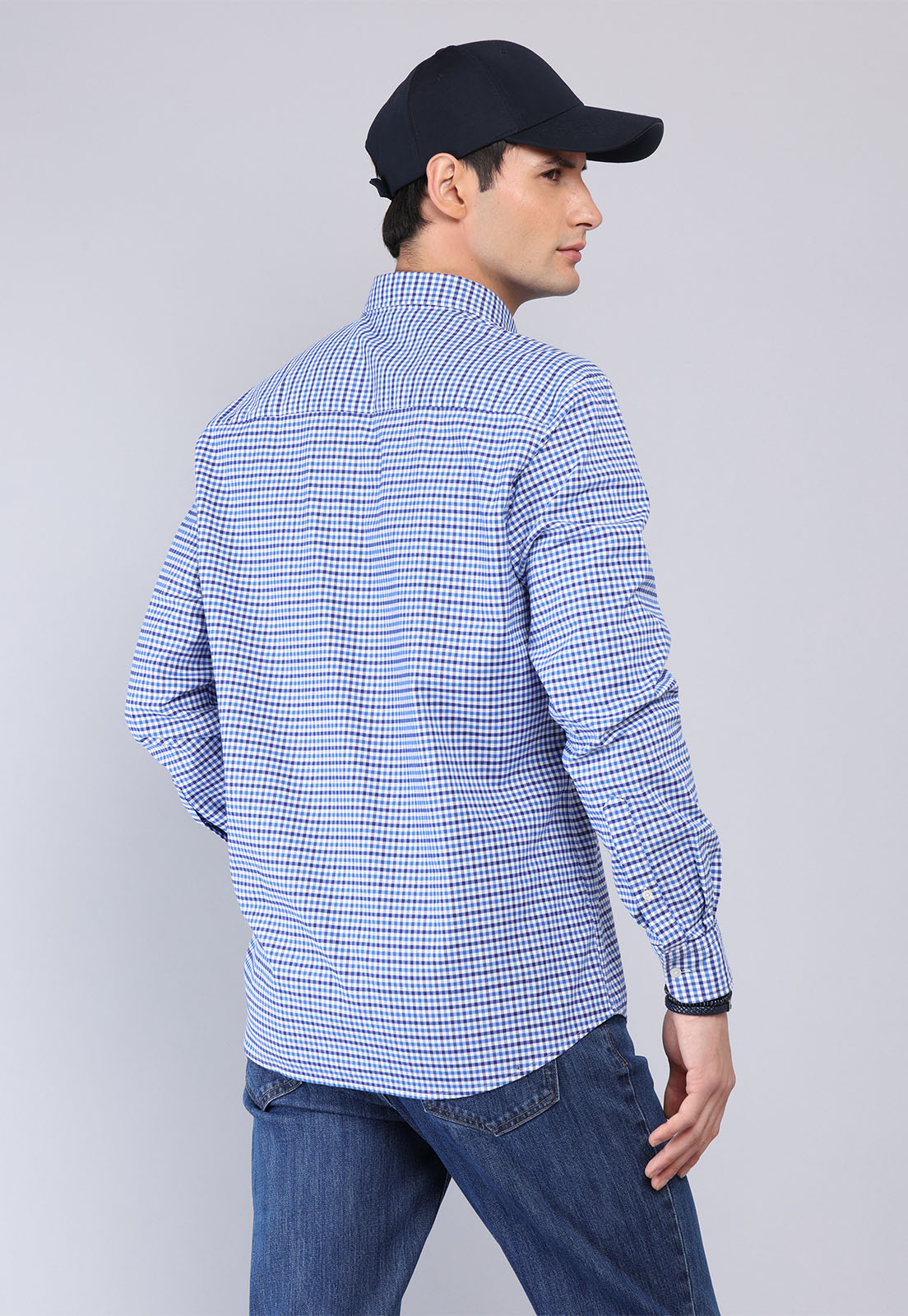 CAMISA DISEÑO CUADROS SPANDEX ARROW - 2