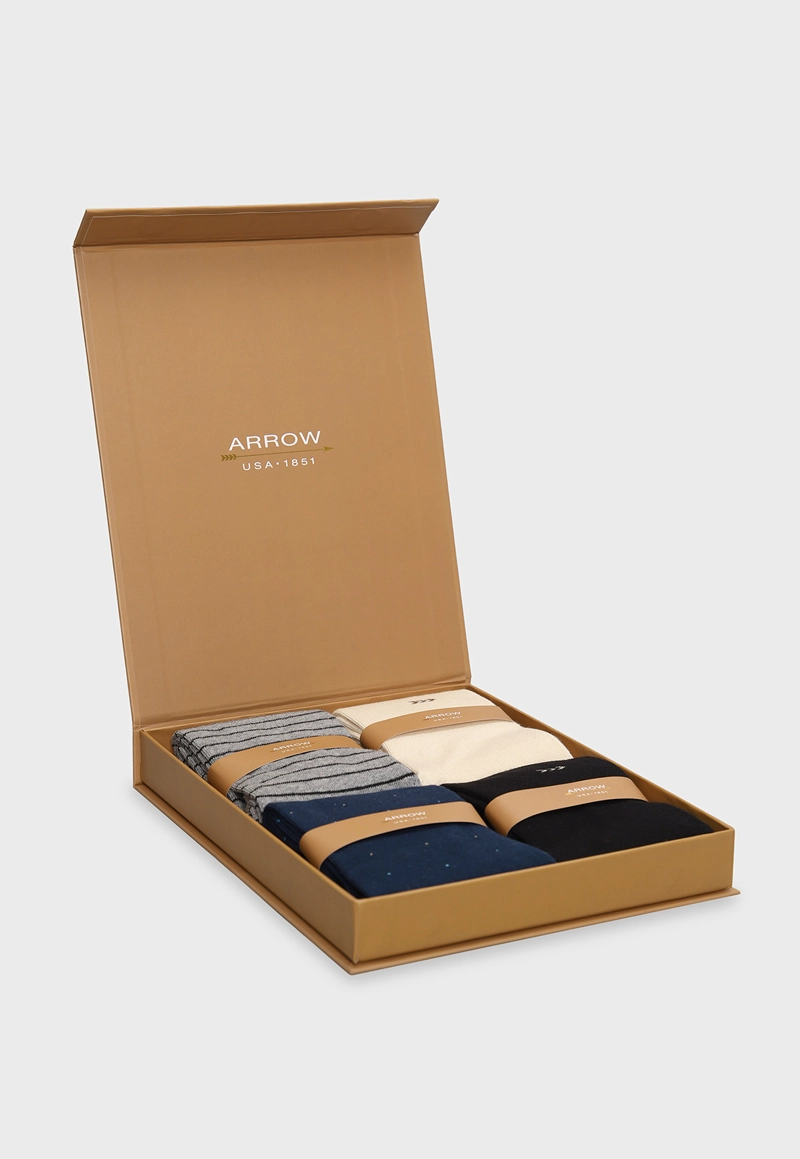 CAJA CALCETINES 4 UNIDADES CASUAL ARROW - 2