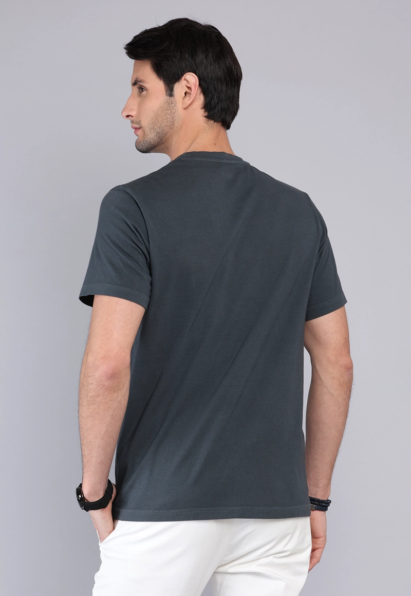 POLERA CUELLO REDONDO STONE WASH ARROW - 2