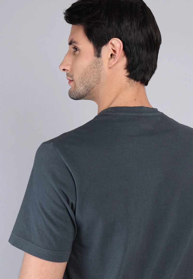 POLERA CUELLO REDONDO STONE WASH ARROW - 5