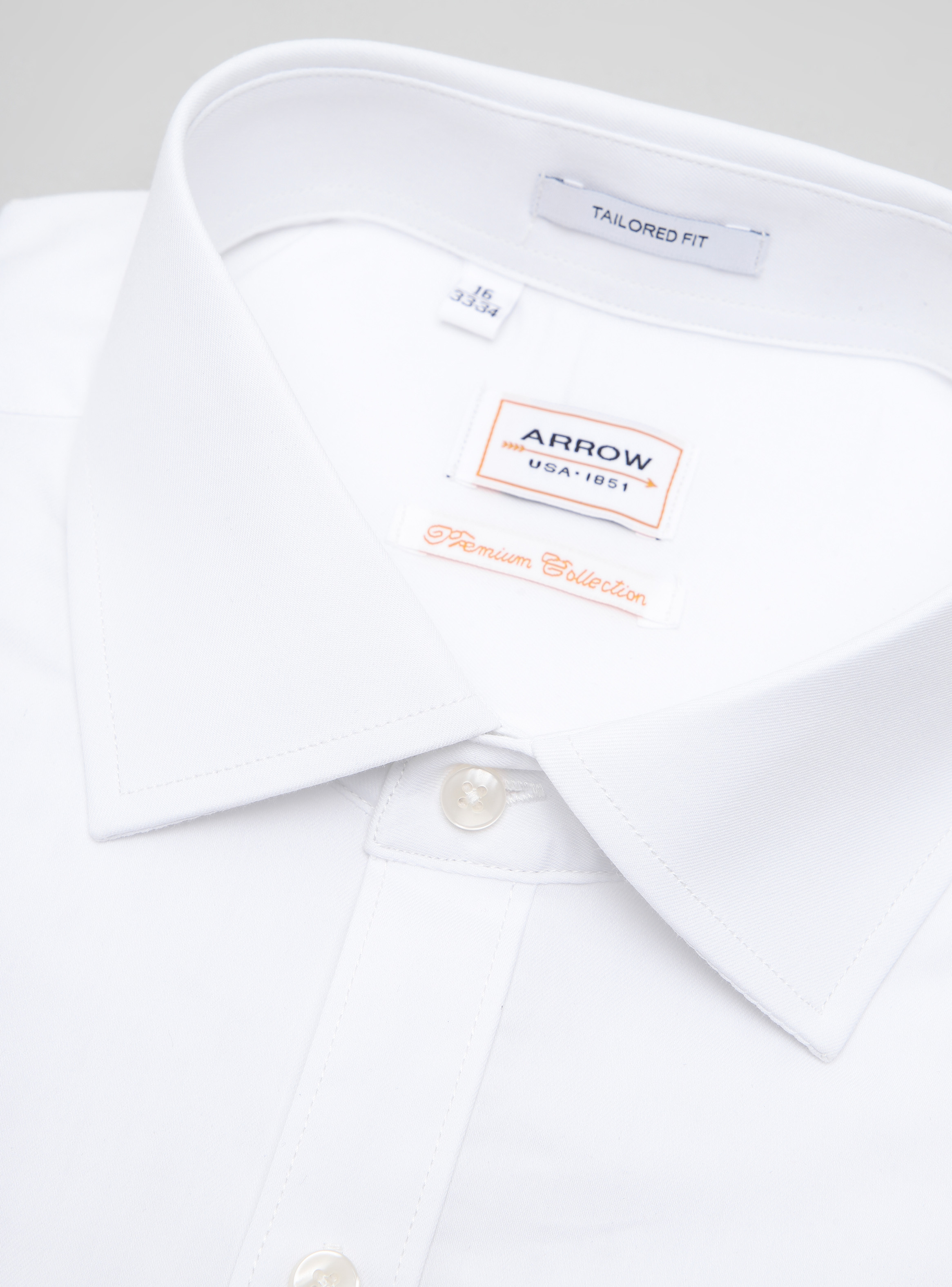 CAMISA HOMBRE ARROW FORMAL SPANDEX TEXTURADA BLANCA - 2