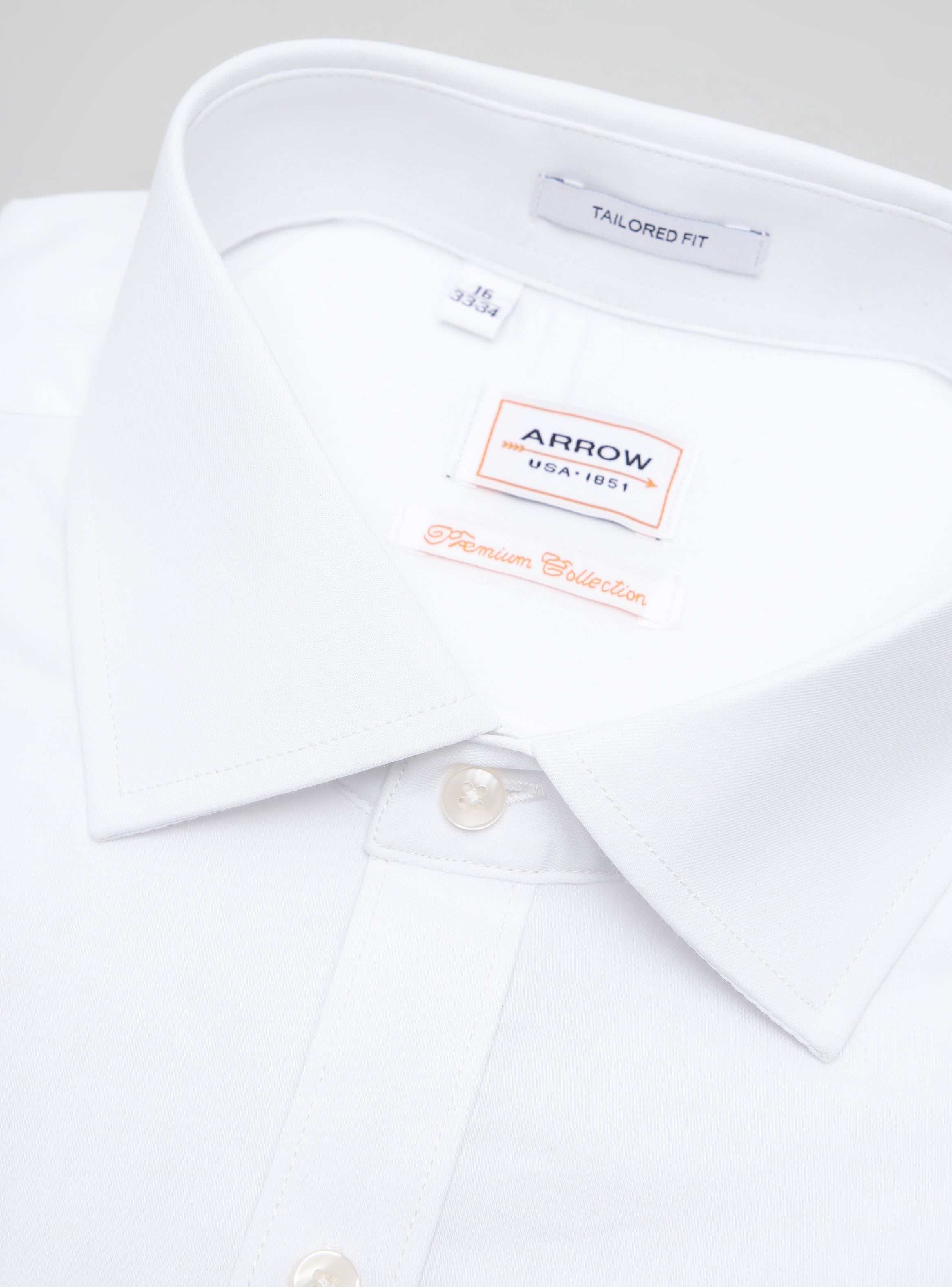 CAMISA HOMBRE ARROW FORMAL SPANDEX TEXTURADA BLANCA - 2