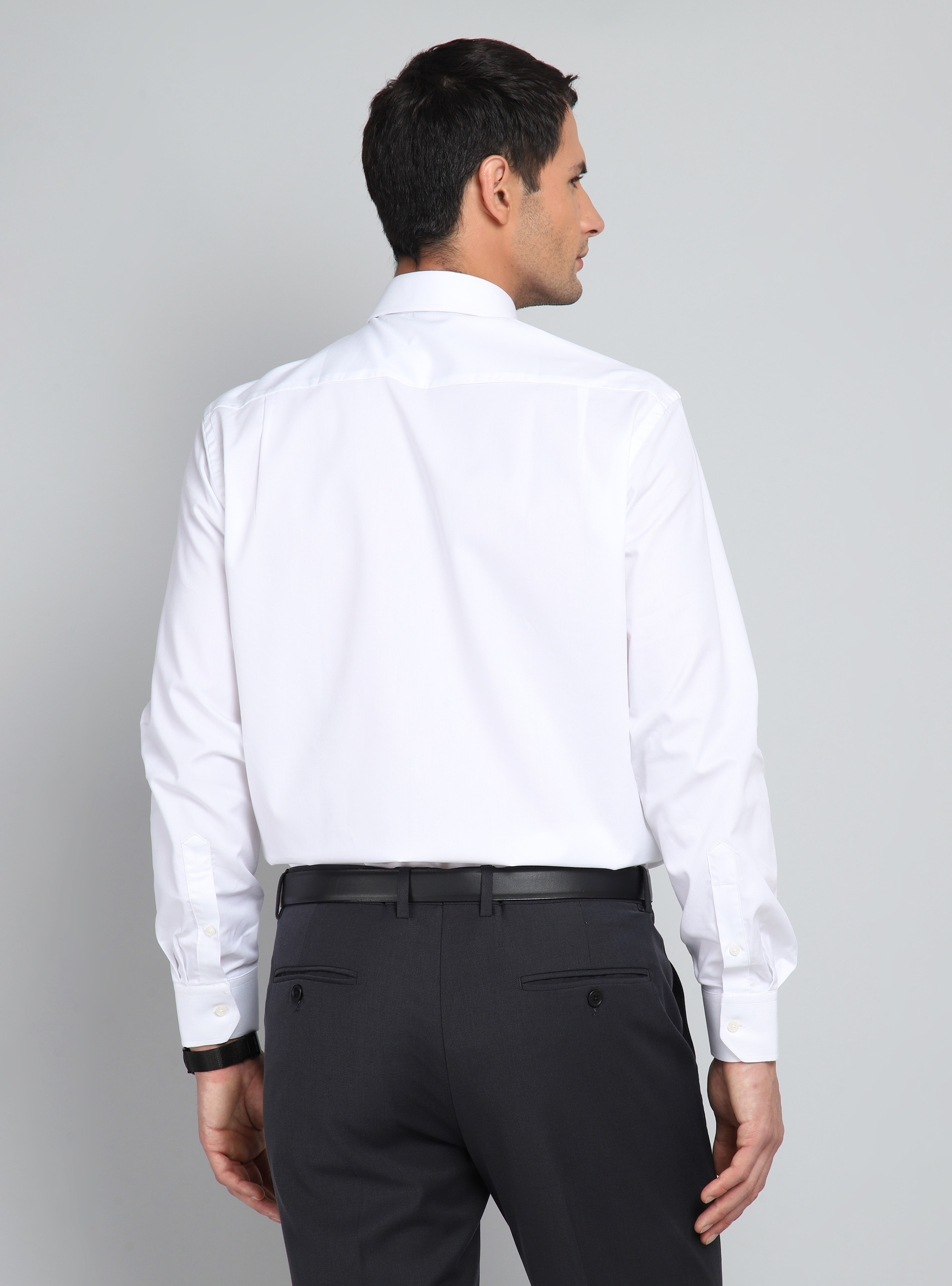 CAMISA HOMBRE ARROW FORMAL SPANDEX TEXTURADA BLANCA - 3