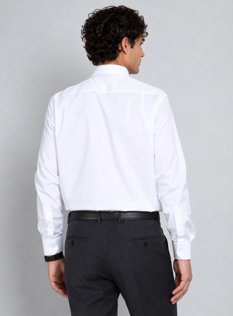 CAMISA HOMBRE ARROW FORMAL SPANDEX TEXTURADA BLANCA - 3