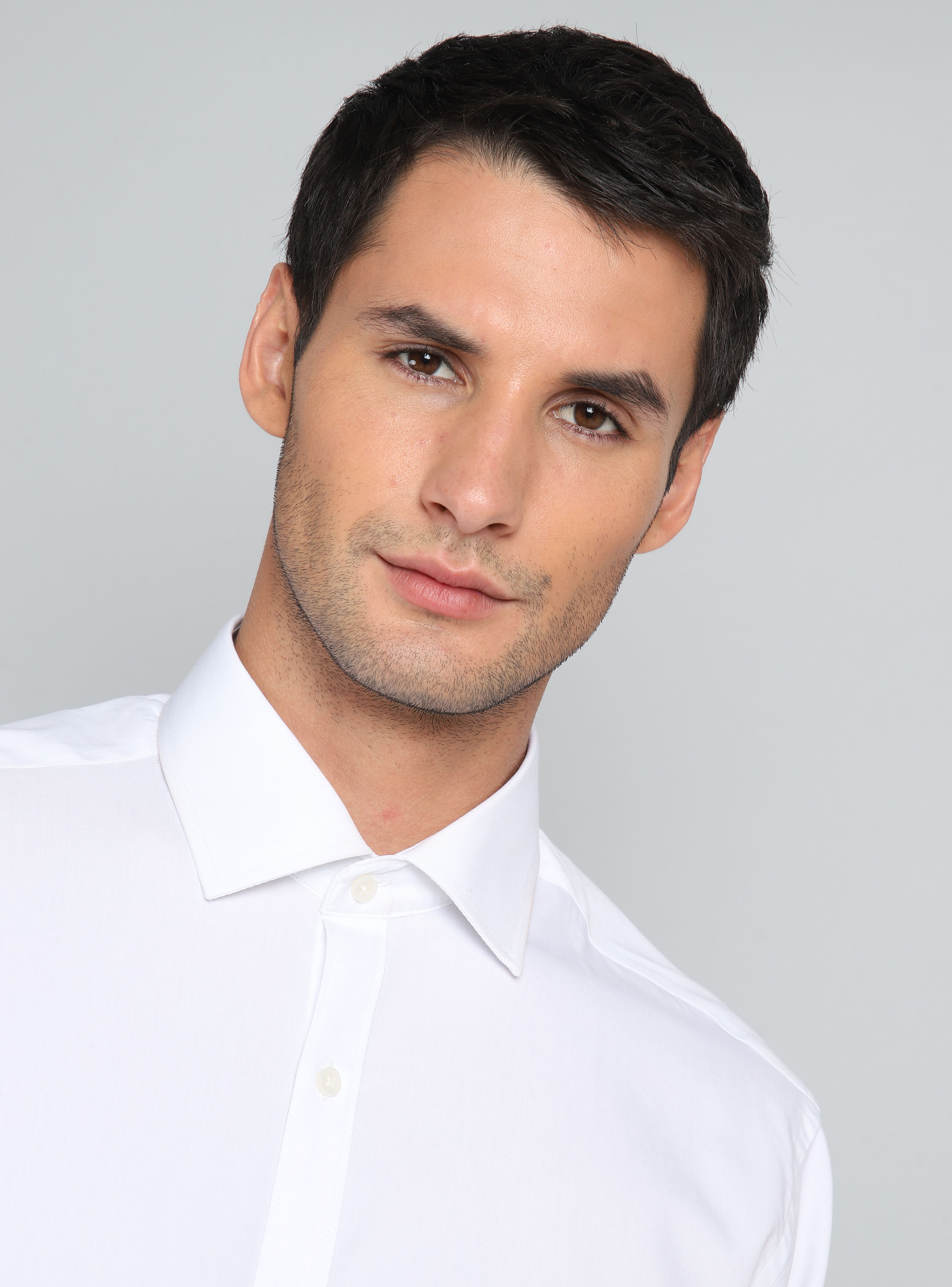 CAMISA HOMBRE ARROW FORMAL SPANDEX TEXTURADA BLANCA - 4