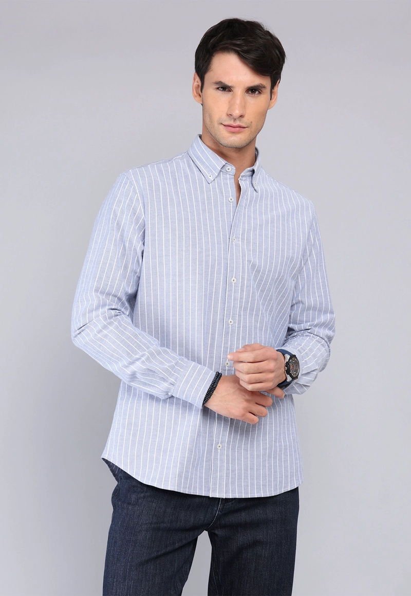 CAMISA OXFORD SPANDEX ARROW - 1
