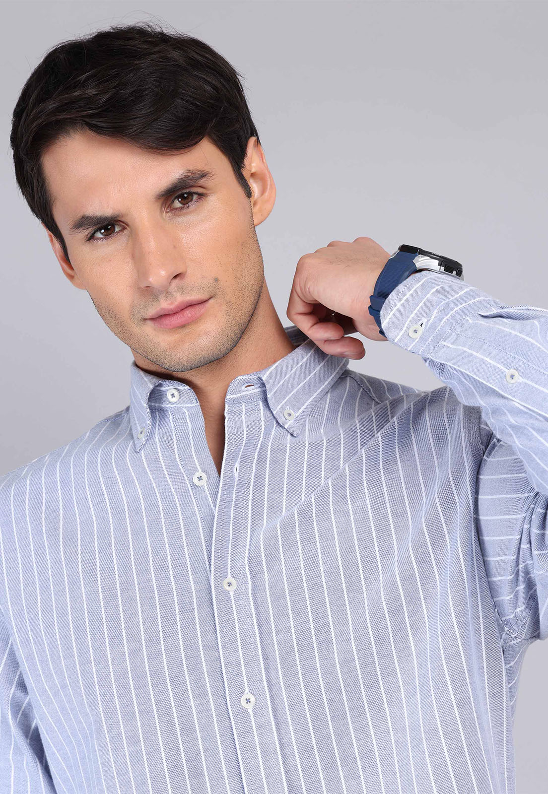 CAMISA OXFORD SPANDEX ARROW - 3