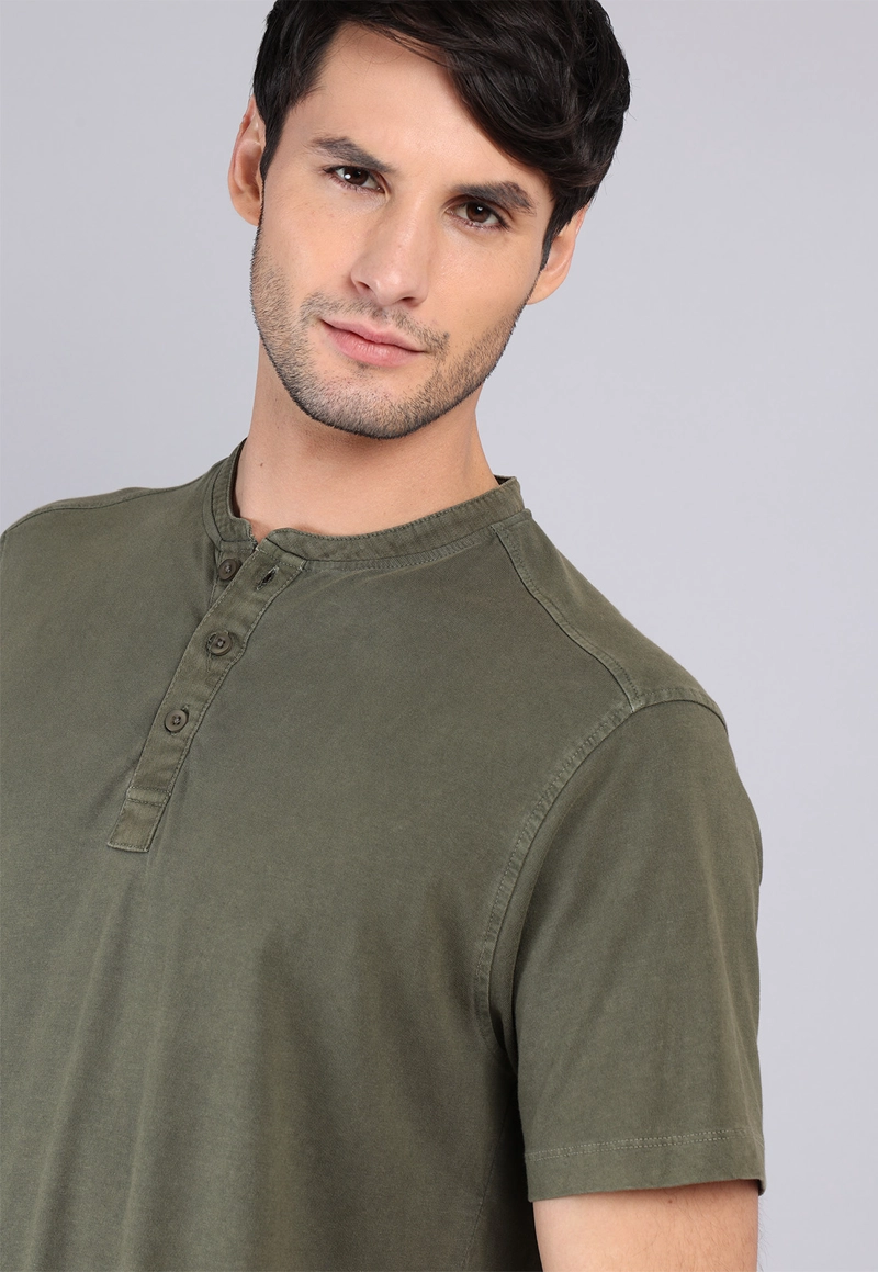 POLERA CUELLO REDONDO STONE WASH ARROW - 3