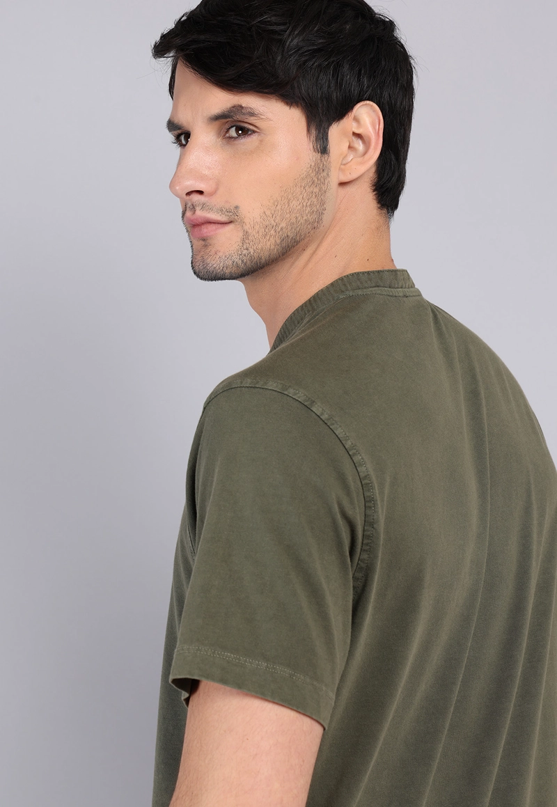 POLERA CUELLO REDONDO STONE WASH ARROW - 5