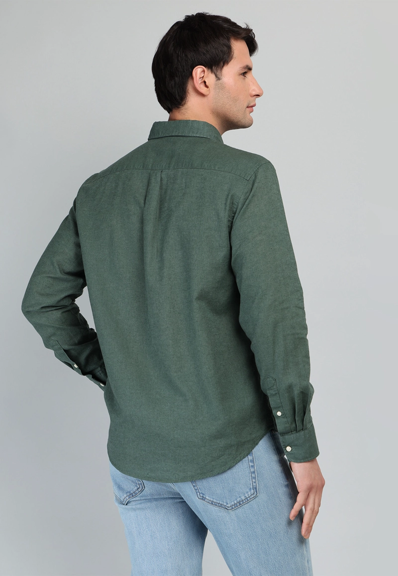 CAMISA DE LINO Y ALGODON ARROW - 2