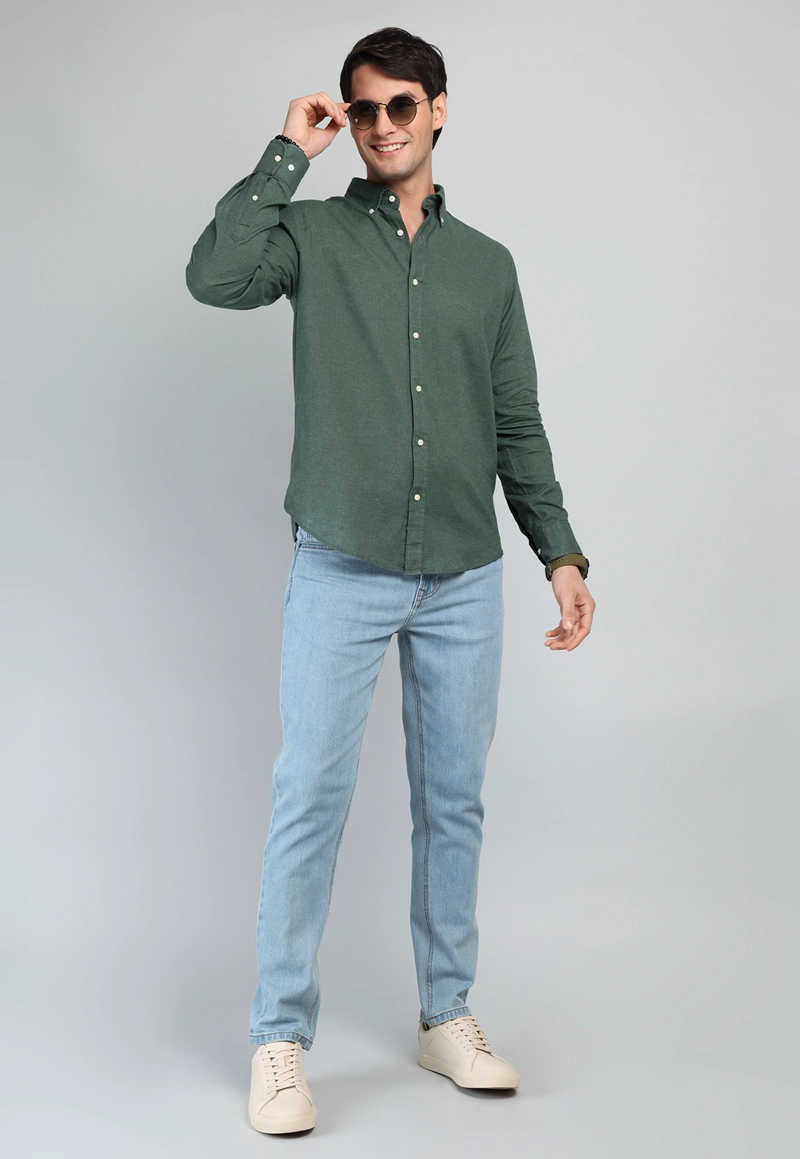 CAMISA DE LINO Y ALGODON ARROW - 4