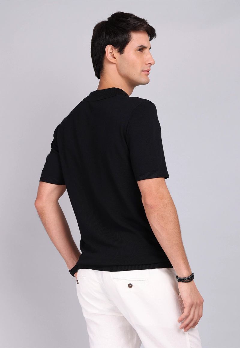 POLERA TEJIDA CUELLO CON CIERRE ARROW - 2