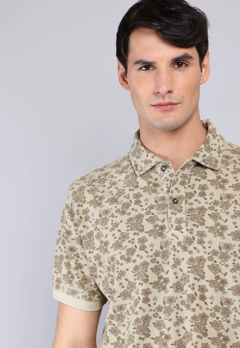 POLERA PIQUE STONE WASH ARROW - 3