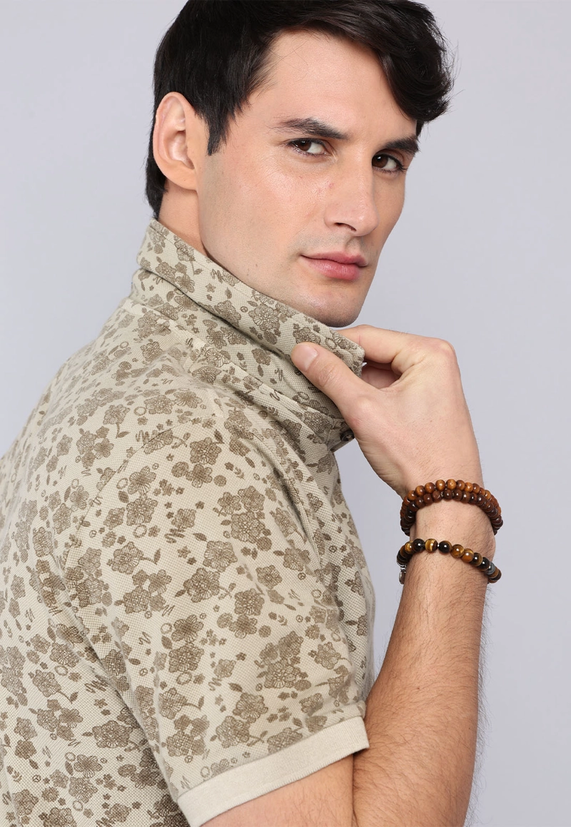 POLERA PIQUE STONE WASH ARROW - 5