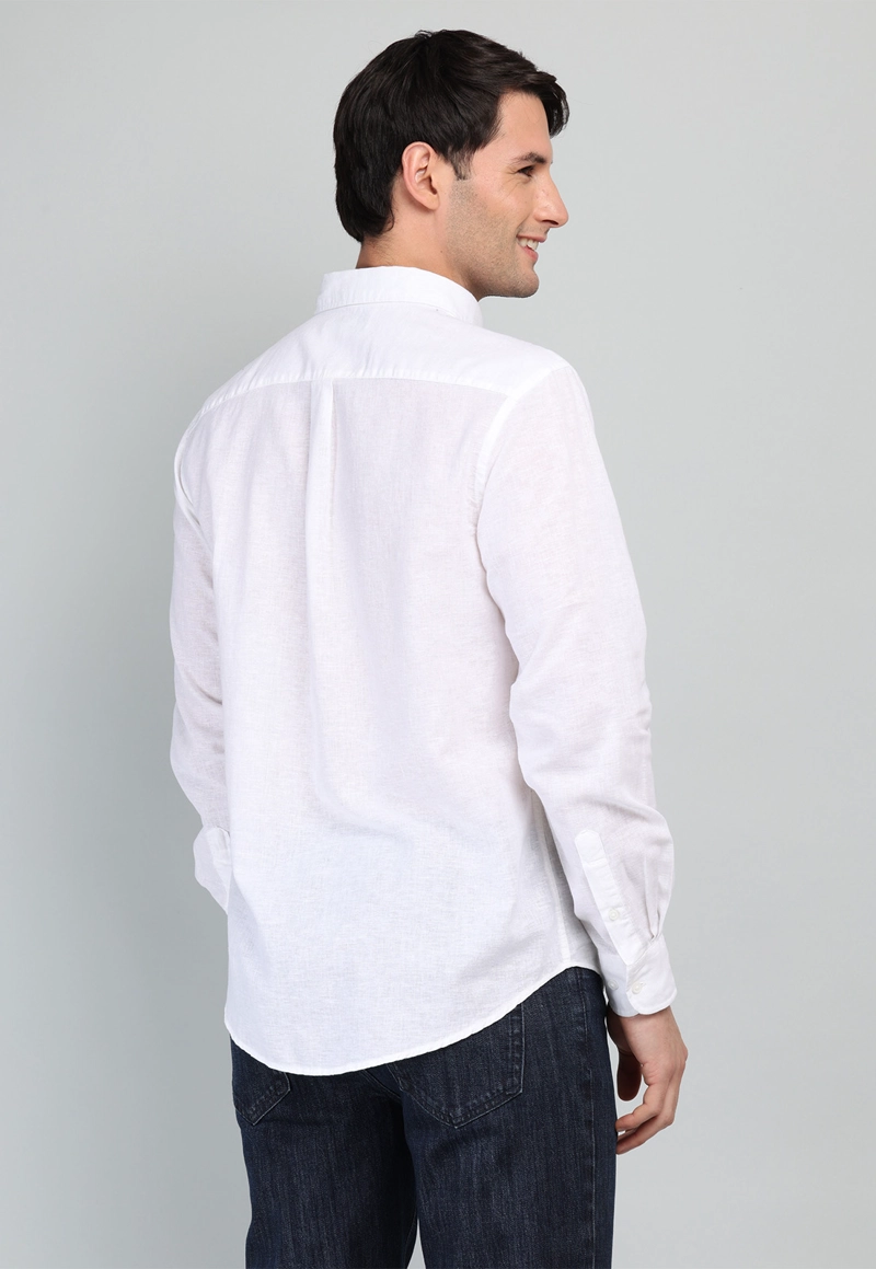 CAMISA DE LINO Y ALGODON ARROW - 2
