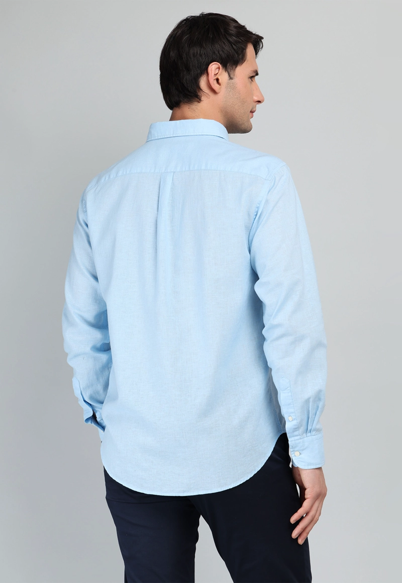 CAMISA DE LINO Y ALGODON ARROW - 2