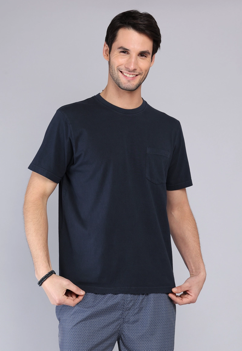POLERA CUELLO REDONDO STONE WASH ARROW - 1