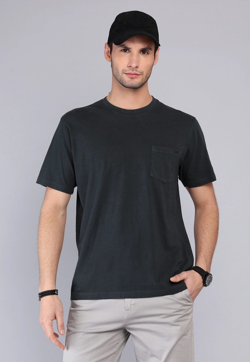 POLERA CUELLO REDONDO STONE WASH ARROW - 1
