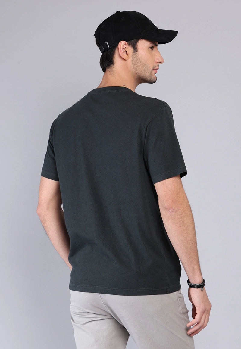 POLERA CUELLO REDONDO STONE WASH ARROW - 2