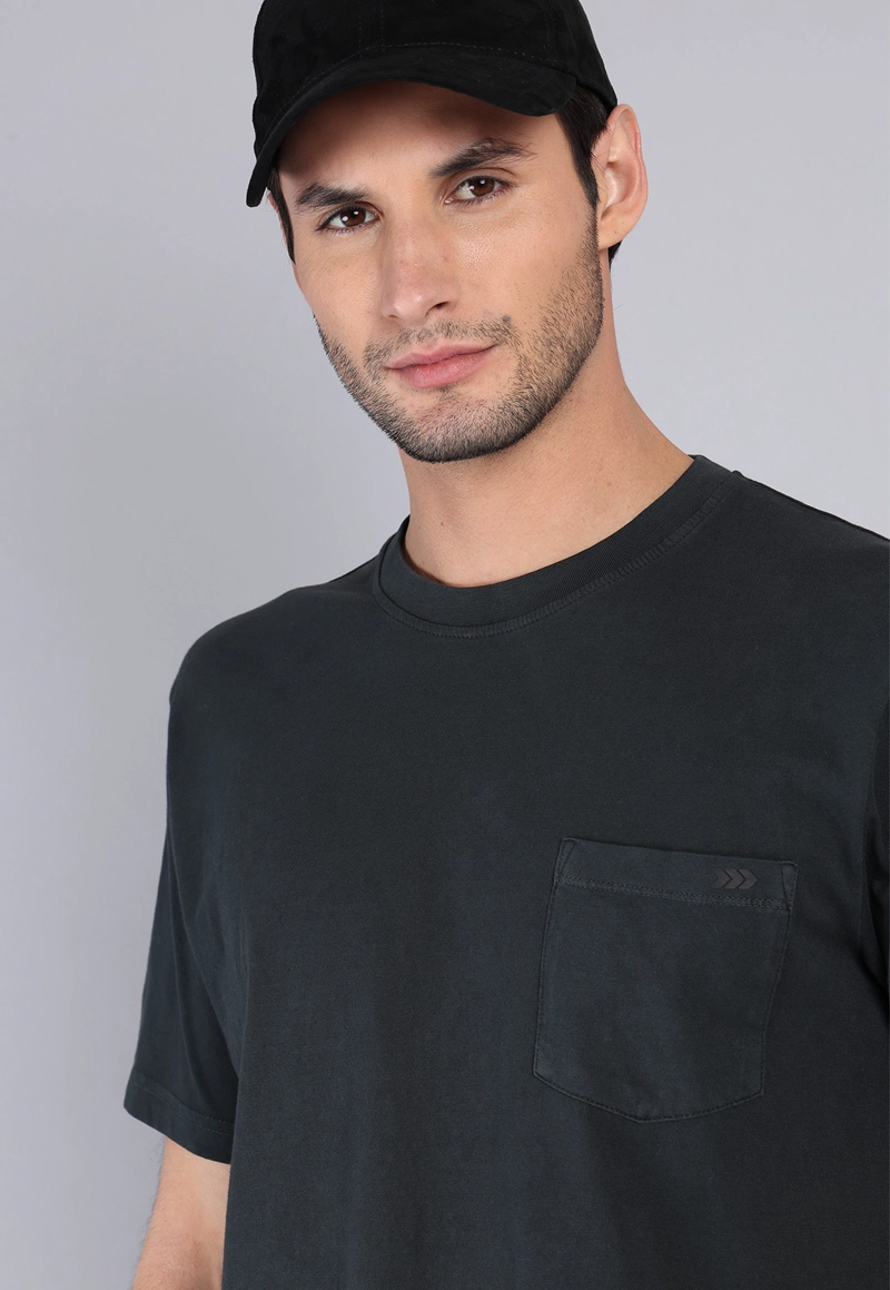 POLERA CUELLO REDONDO STONE WASH ARROW - 3