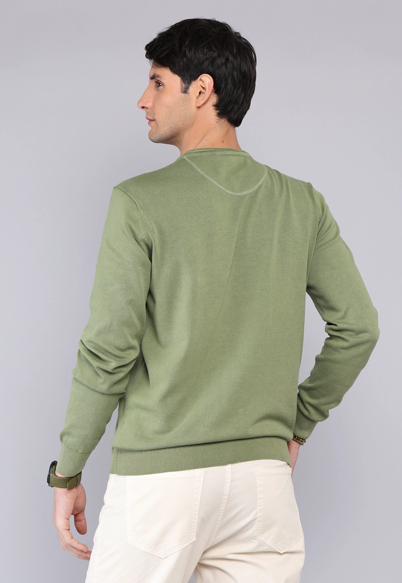 SWEATER CUELLO REDONDO STONE WASH ARROW - 2