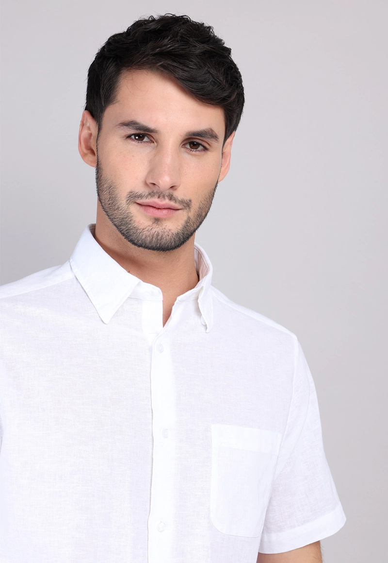 CAMISA LINO ALGODON ARROW - 3