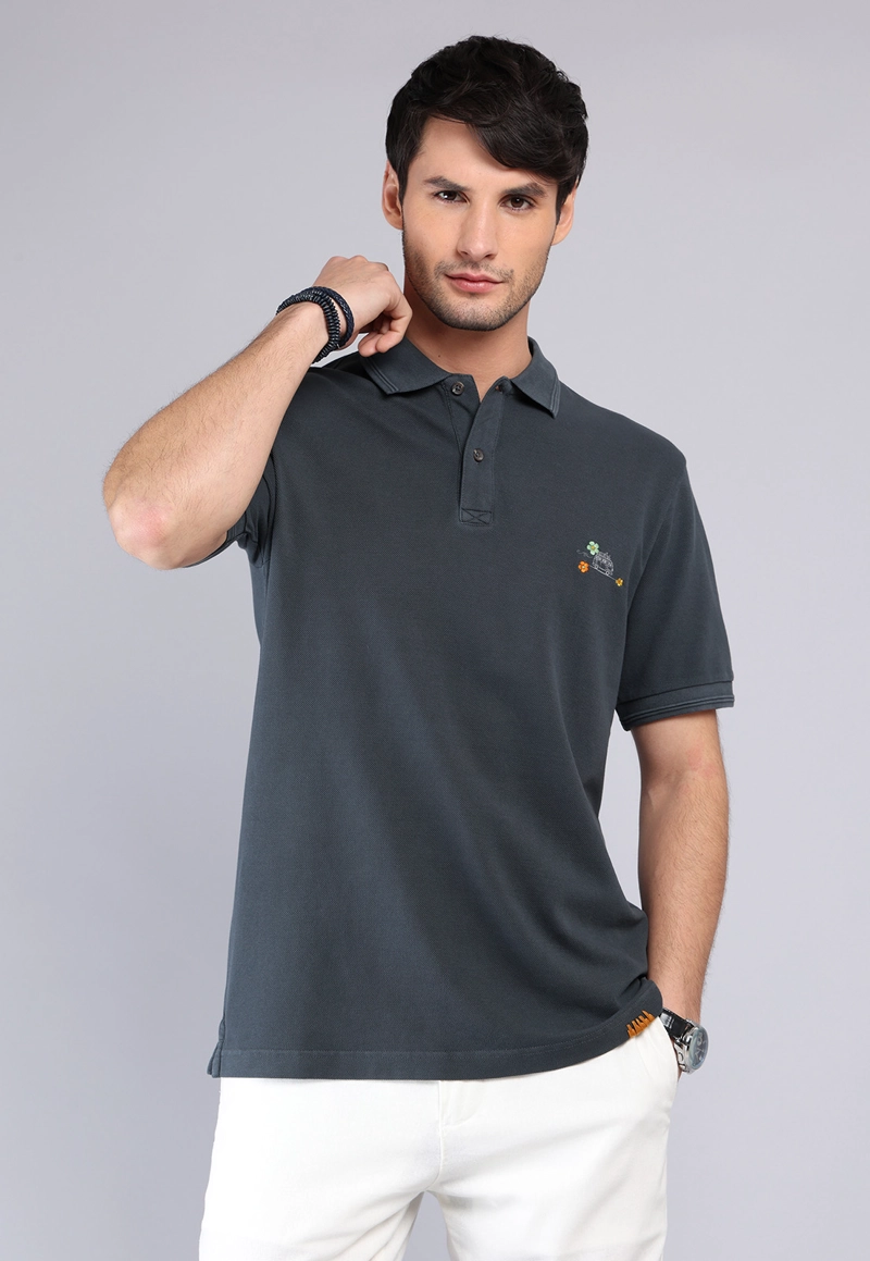 POLERA PIQUE MANGA CORTA ARROW - 1