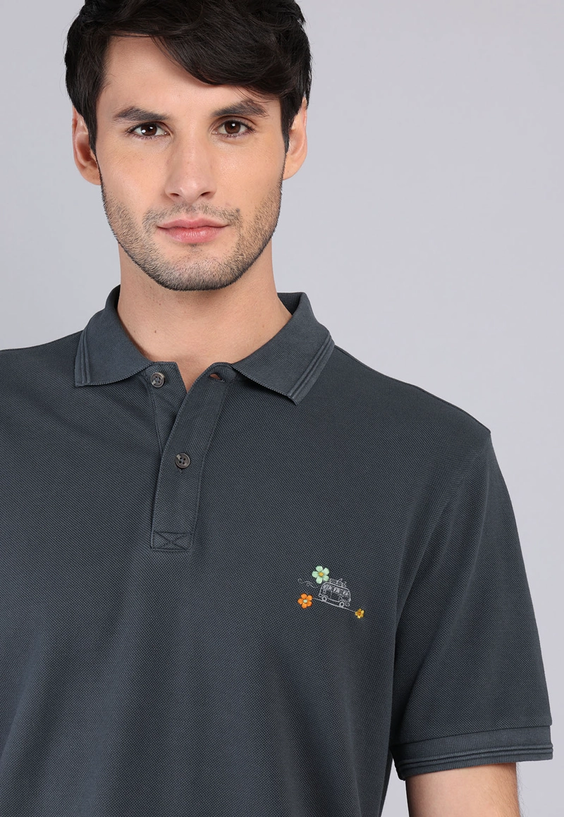 POLERA PIQUE MANGA CORTA ARROW - 3