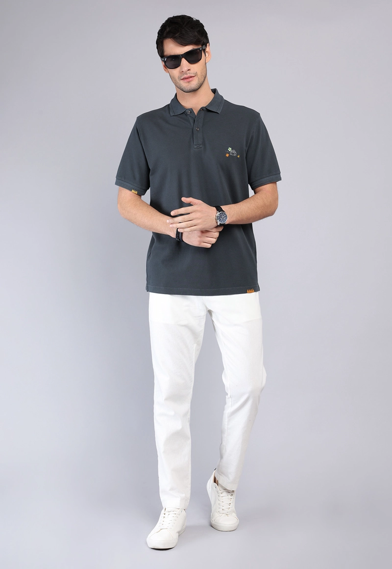POLERA PIQUE MANGA CORTA ARROW - 4