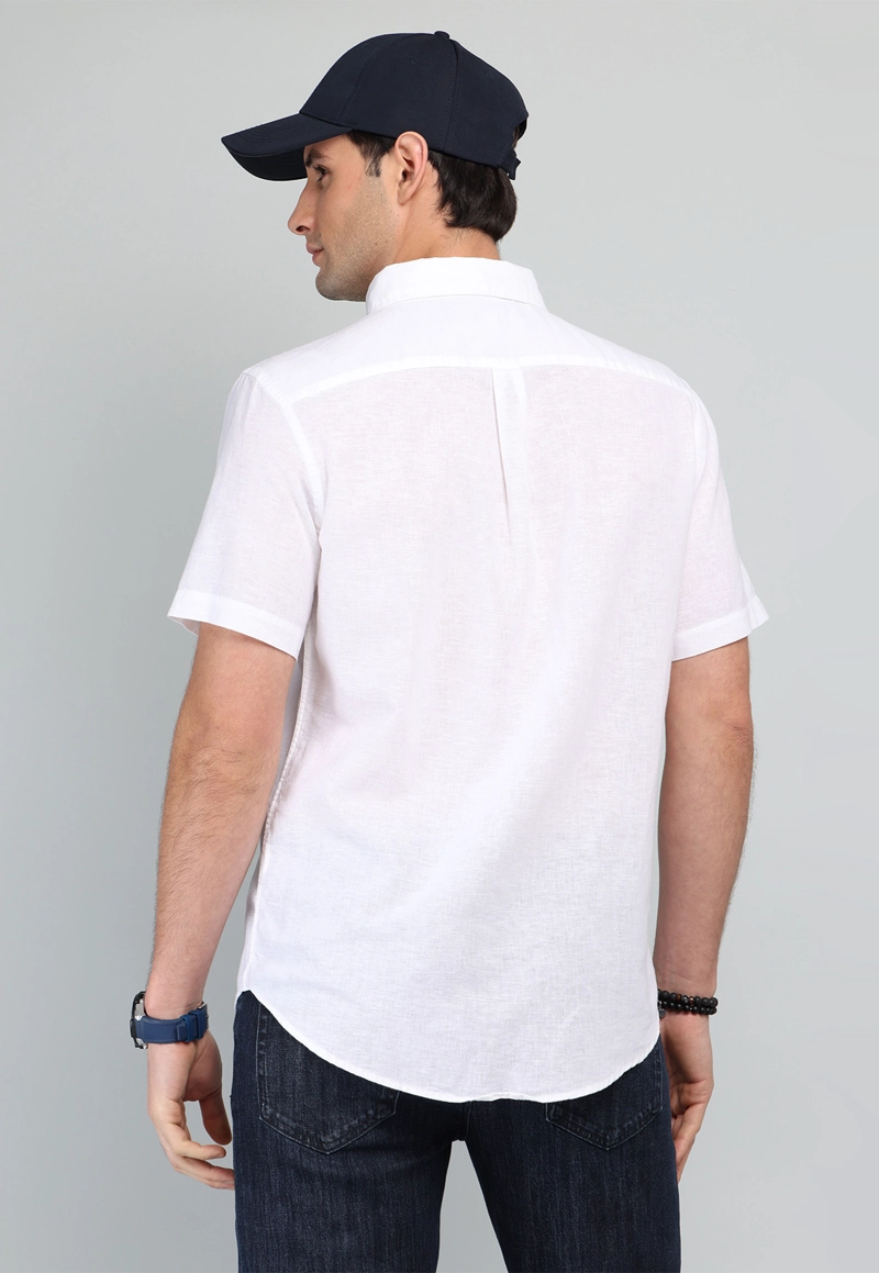 CAMISA DE LINO Y ALGODON ARROW - 2