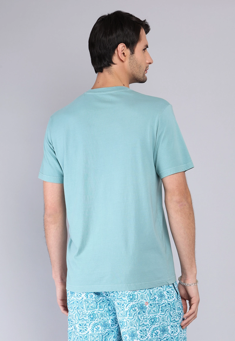 POLERA CUELLO REDONDO STONE WASH ARROW - 2