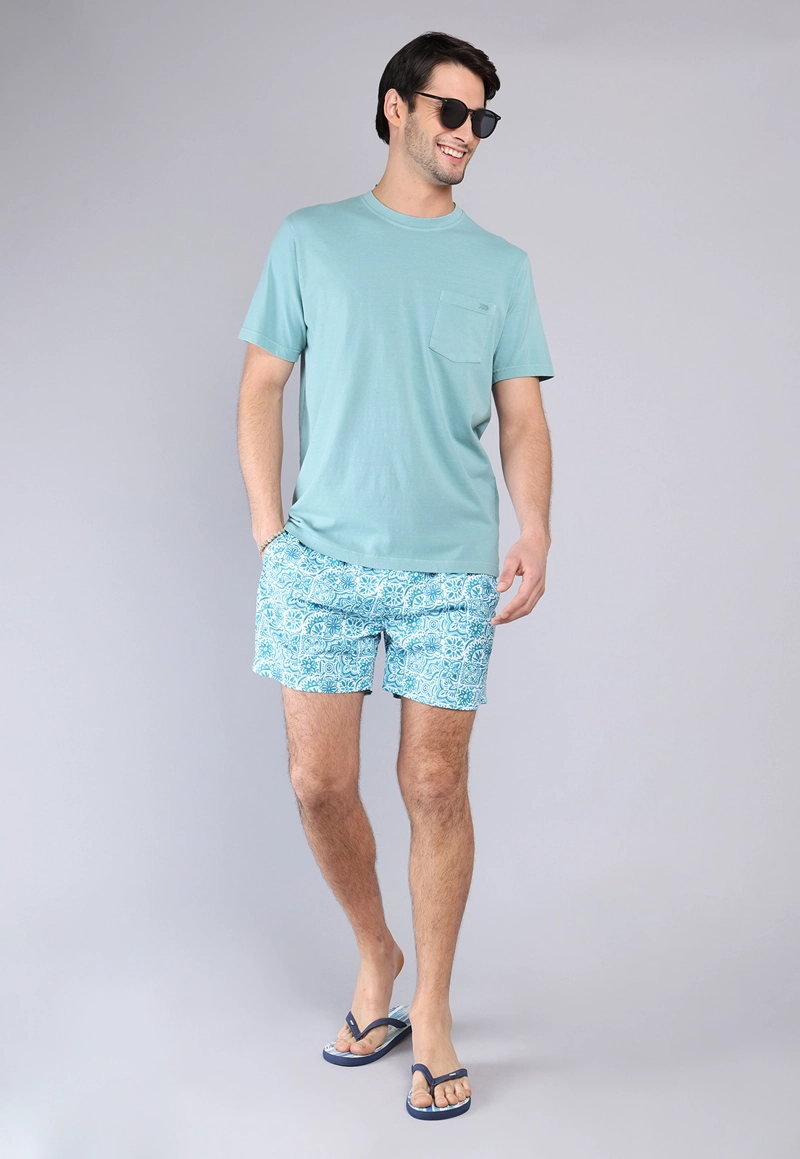 POLERA CUELLO REDONDO STONE WASH ARROW - 4