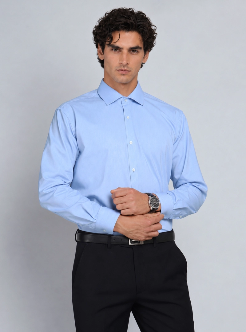 CAMISA HOMBRE ARROW FORMAL SPANDEX TEXTURADA ELASTICADA - 1