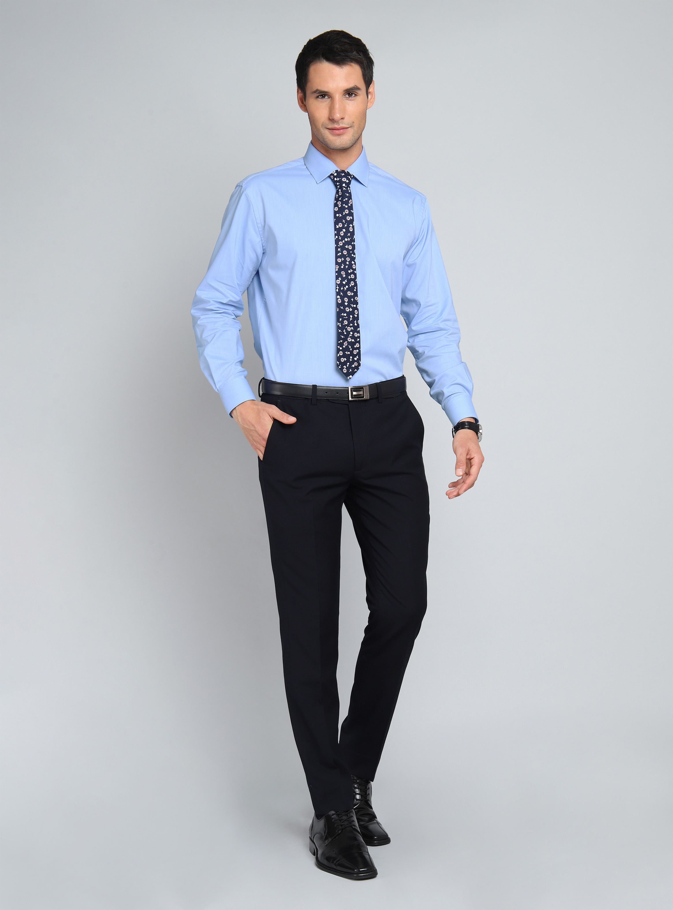 CAMISA HOMBRE ARROW FORMAL SPANDEX TEXTURADA ELASTICADA - 9