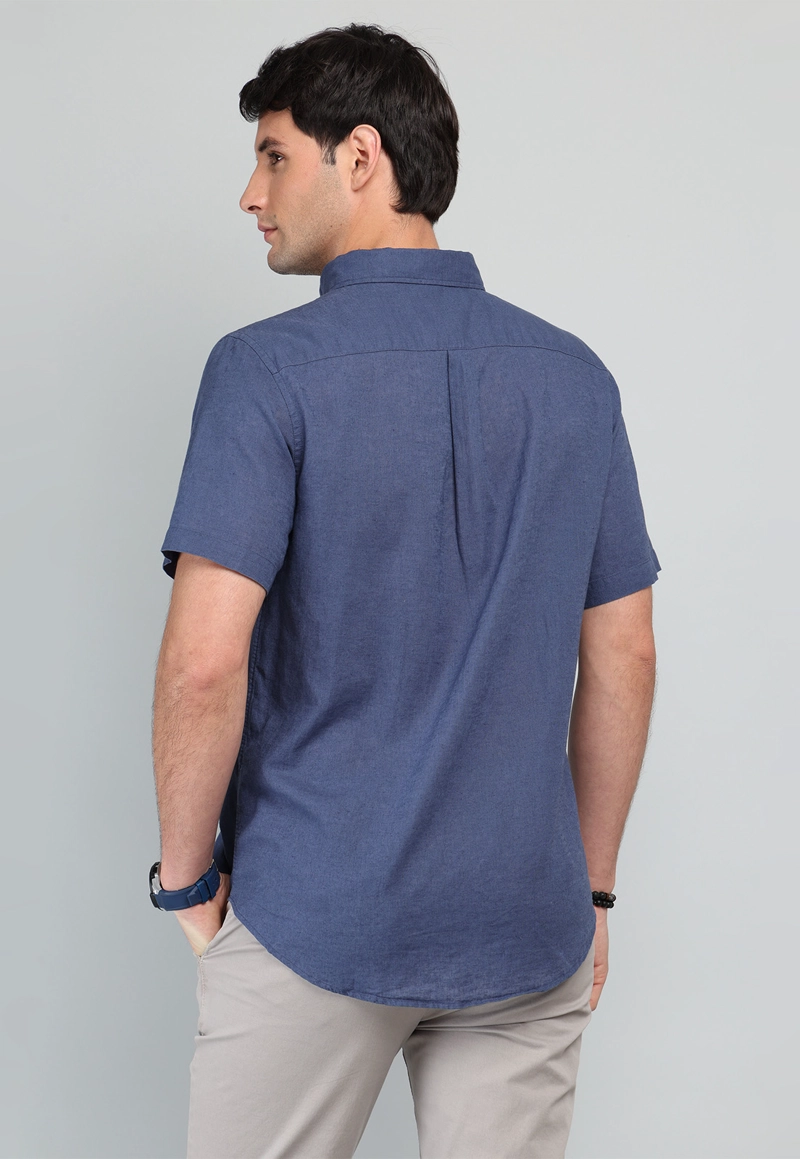 CAMISA DE LINO Y ALGODON ARROW - 2