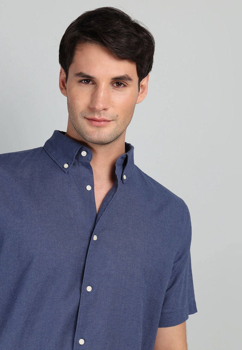 CAMISA DE LINO Y ALGODON ARROW - 3