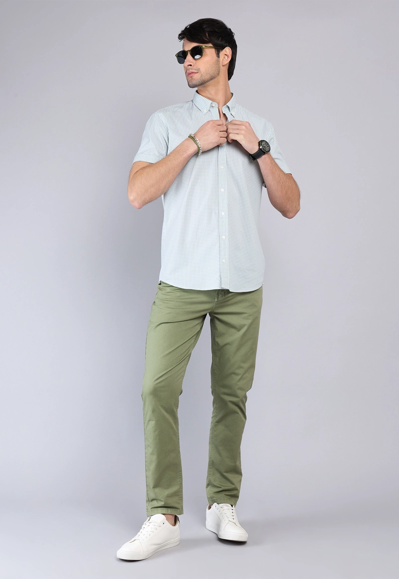 CAMISA DISEÑO CUADROS ARROW - 4