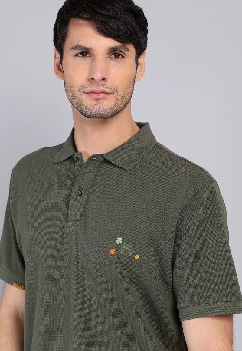 POLERA PIQUE MANGA CORTA ARROW - 3