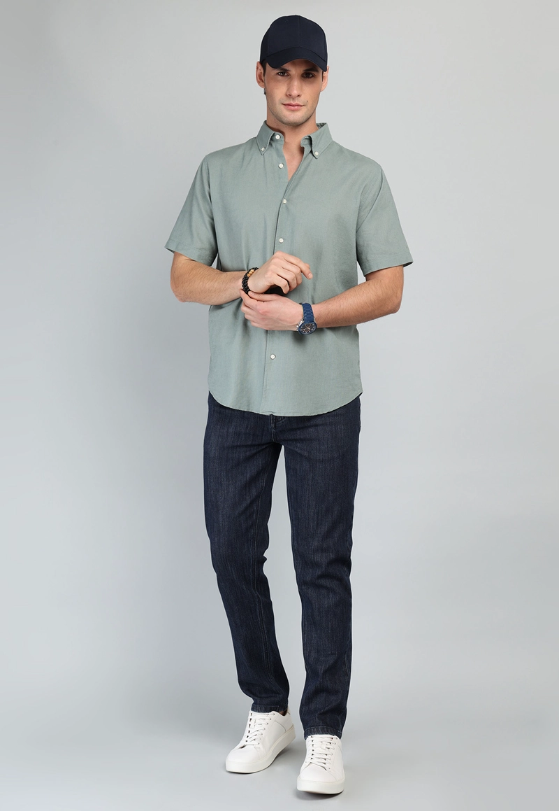 CAMISA DE LINO Y ALGODON ARROW - 4