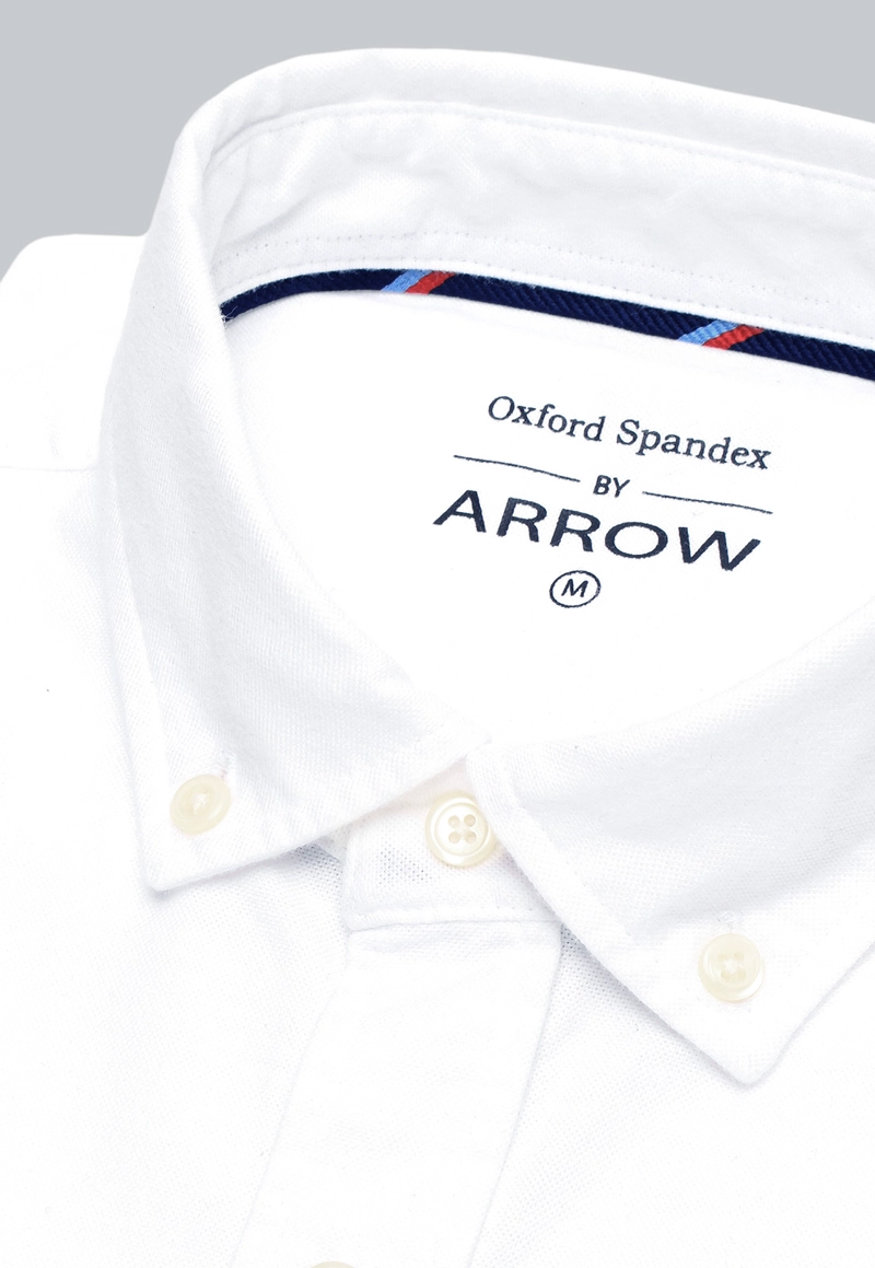 CAMISA HOMBRE ARROW OXFORD SPANDEX ELASTICA MANGA LARGA - 2