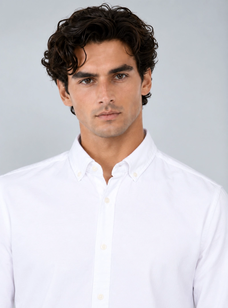 CAMISA HOMBRE ARROW OXFORD SPANDEX ELASTICA MANGA LARGA - 3