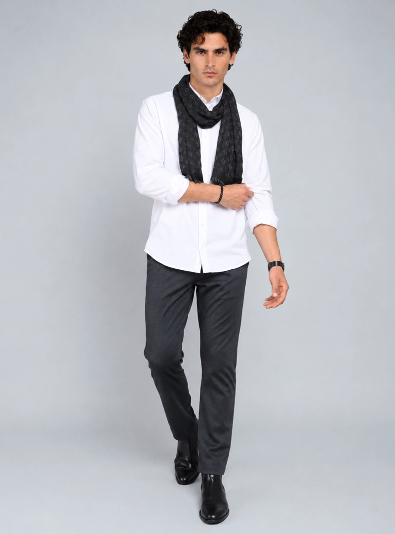 CAMISA HOMBRE ARROW OXFORD SPANDEX ELASTICA MANGA LARGA - 4